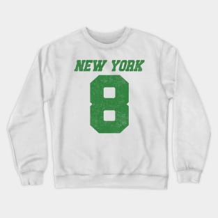 New York Number 8 Crewneck Sweatshirt